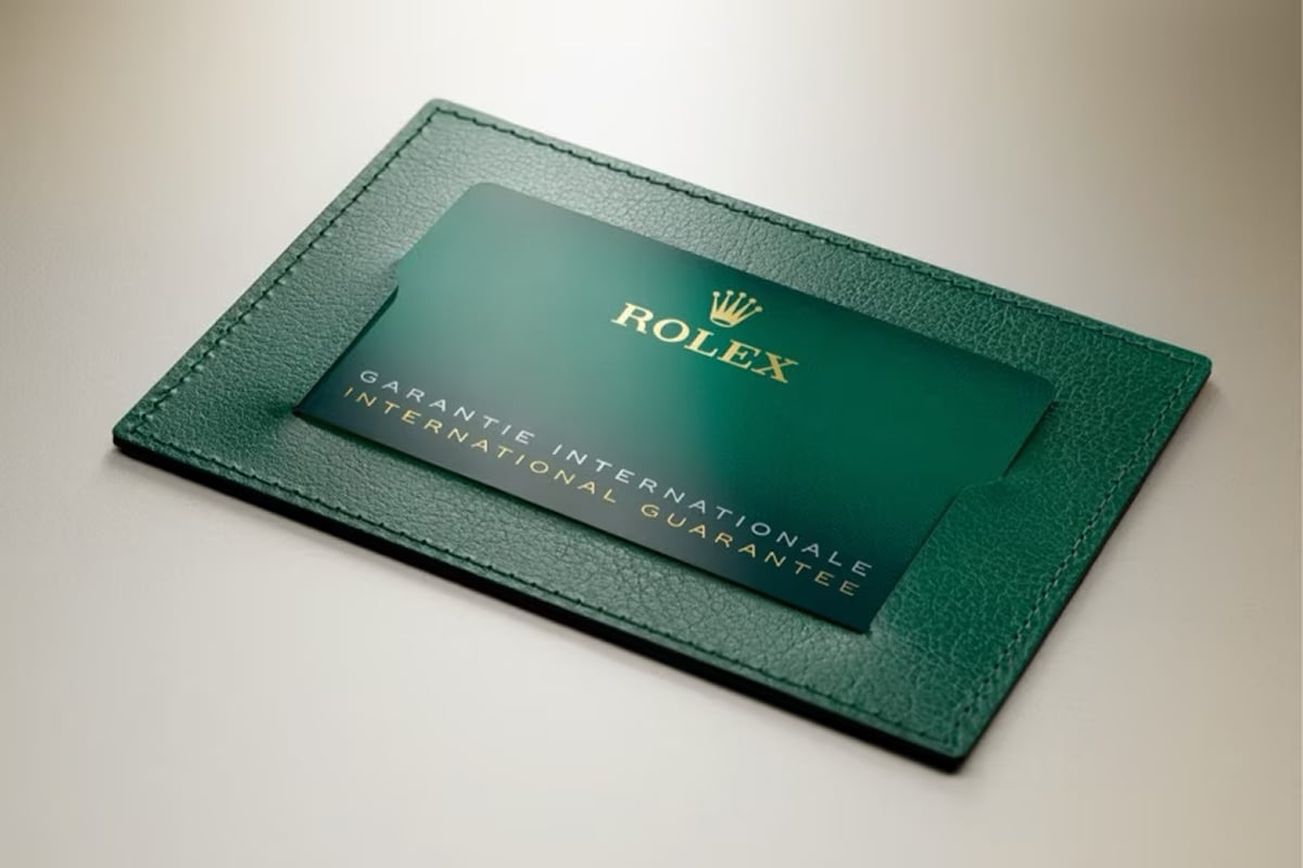 Rolex Guarantee Image