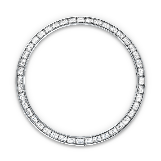 Rolex land-dweller em Oyster, 36 mm, platina e diamantes m127286tbr-0001 em Marcolino