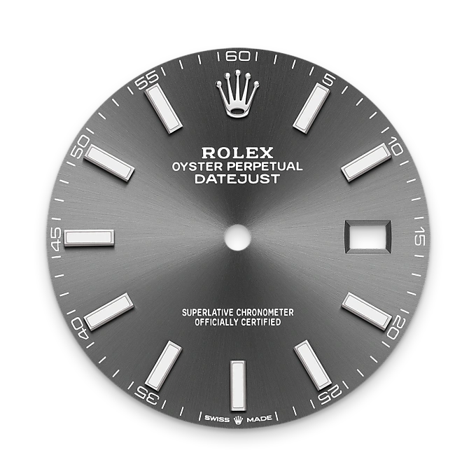 Rolex datejust em Oyster, 41 mm, aço Oystersteel e ouro branco m126334-0014 em Marcolino