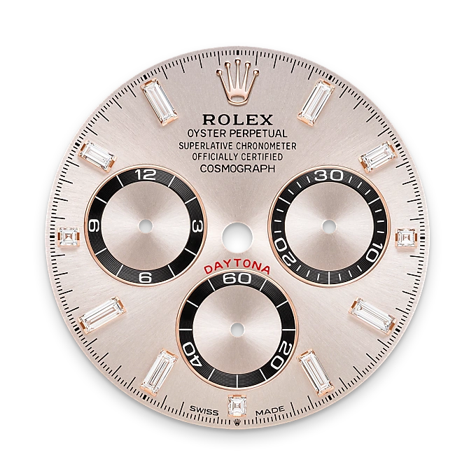 Rolex cosmograph-daytona em Oyster, 40 mm, ouro Everose e diamantes m126535tbr-0002 em Marcolino