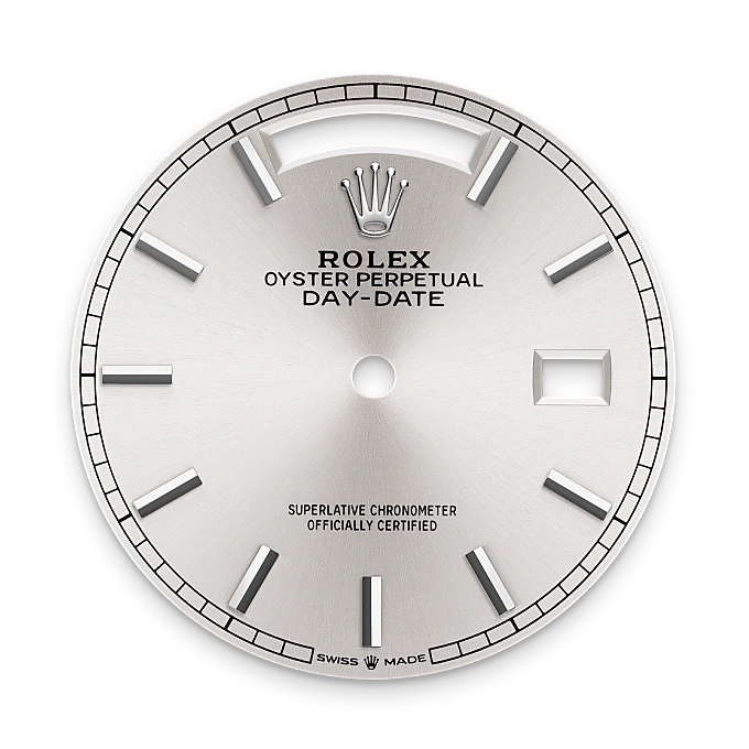 Rolex day-date em Oyster, 36 mm, ouro branco m128239-0005 em Marcolino