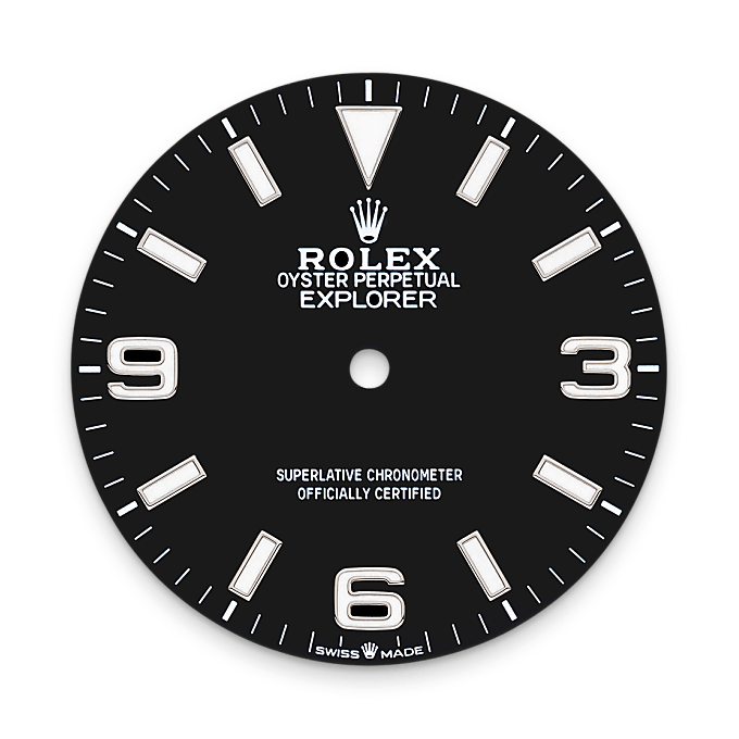 Rolex explorer em Oyster, 40 mm, aço Oystersteel m224270-0001 em Marcolino