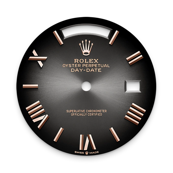 Rolex day-date em Oyster, 40 mm, ouro Everose m228235-0055 em Marcolino