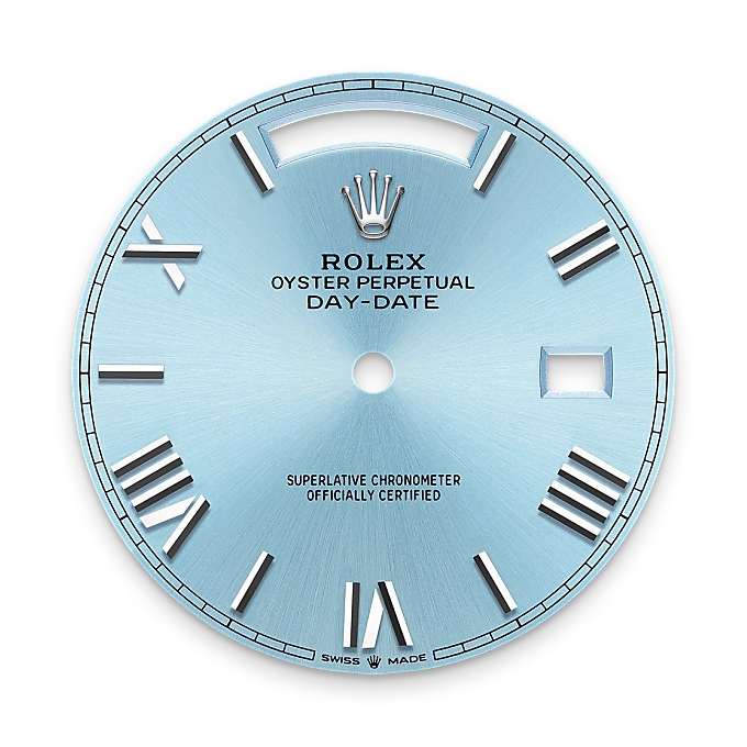 Rolex day-date em Oyster, 40 mm, platinum m228236-0012 em Marcolino