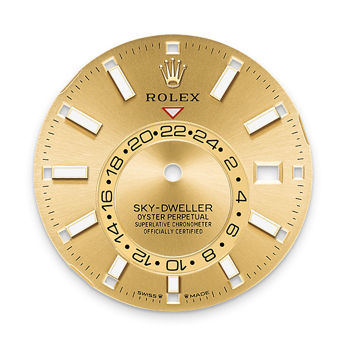 Rolex sky-dweller em Oyster, 42 mm, Oystersteel and yellow gold m336933-0001 em Marcolino