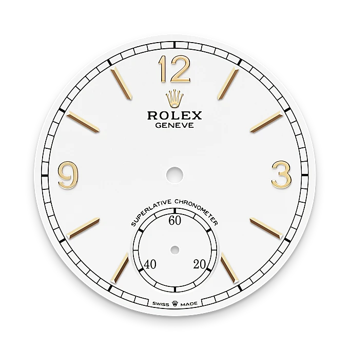 Rolex 1908 em 39 mm, ouro amarelo de 18 quilates, acabamento polido m52508-0008 em Marcolino