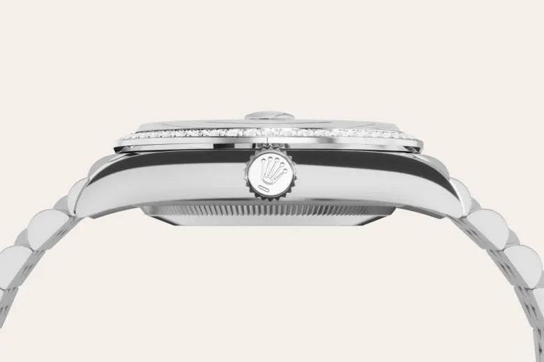 Rolex datejust em Oyster, 36 mm, aço Oystersteel, ouro branco e diamantes m126284rbr-0011 em Marcolino