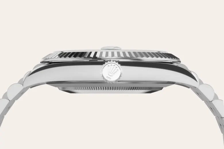 Rolex datejust em Oyster, 41 mm, aço Oystersteel e ouro branco m126334-0014 em Marcolino