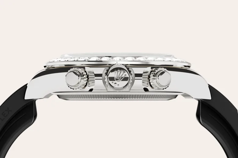 Rolex cosmograph-daytona em Oyster, 40 mm, ouro branco e diamantes m126589rbr-0001 em Marcolino