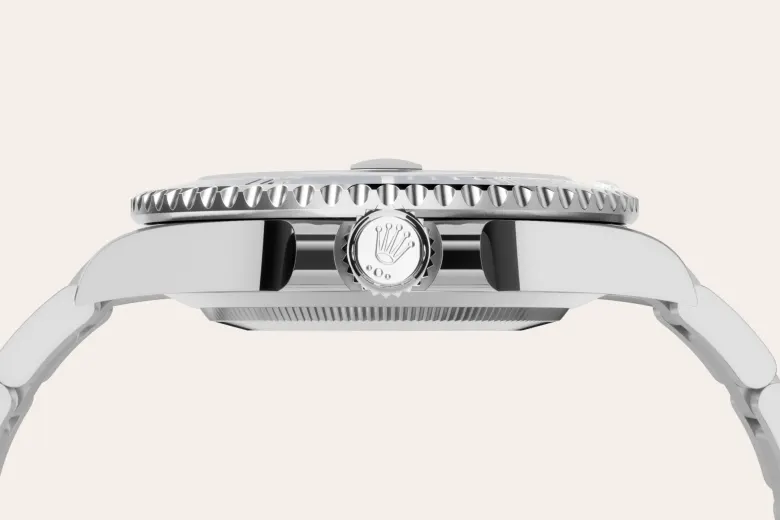 Rolex submariner em Oyster, 41 mm, white gold m126619lb-0003 em Marcolino