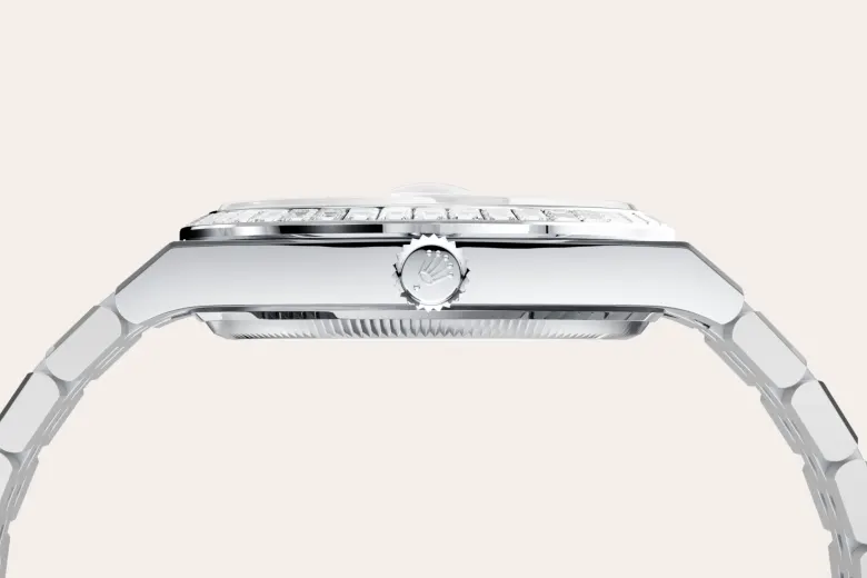 Rolex land-dweller em Oyster, 36 mm, platina e diamantes m127286tbr-0001 em Marcolino