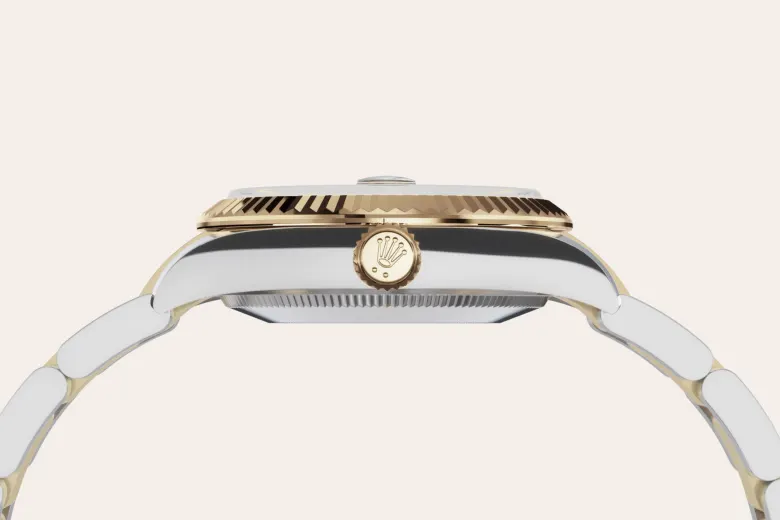 Rolex datejust em Oyster, 31 mm, aço Oystersteel e ouro amarelo m278273-0019 em Marcolino