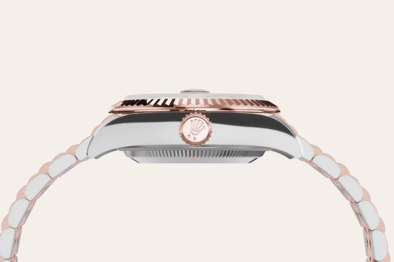 Rolex lady-datejust em Oyster, 28 mm, Oystersteel and Everose gold m279171-0007 em Marcolino