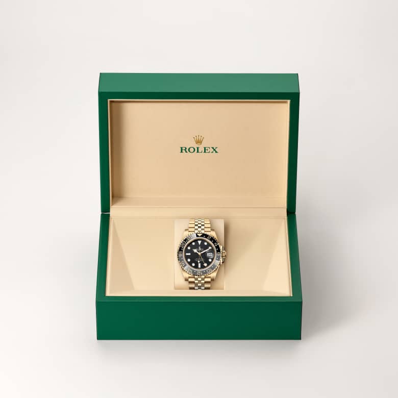 Rolex GMT-Master II em Ouro amarelo de 18 quilates, M126718GRNR