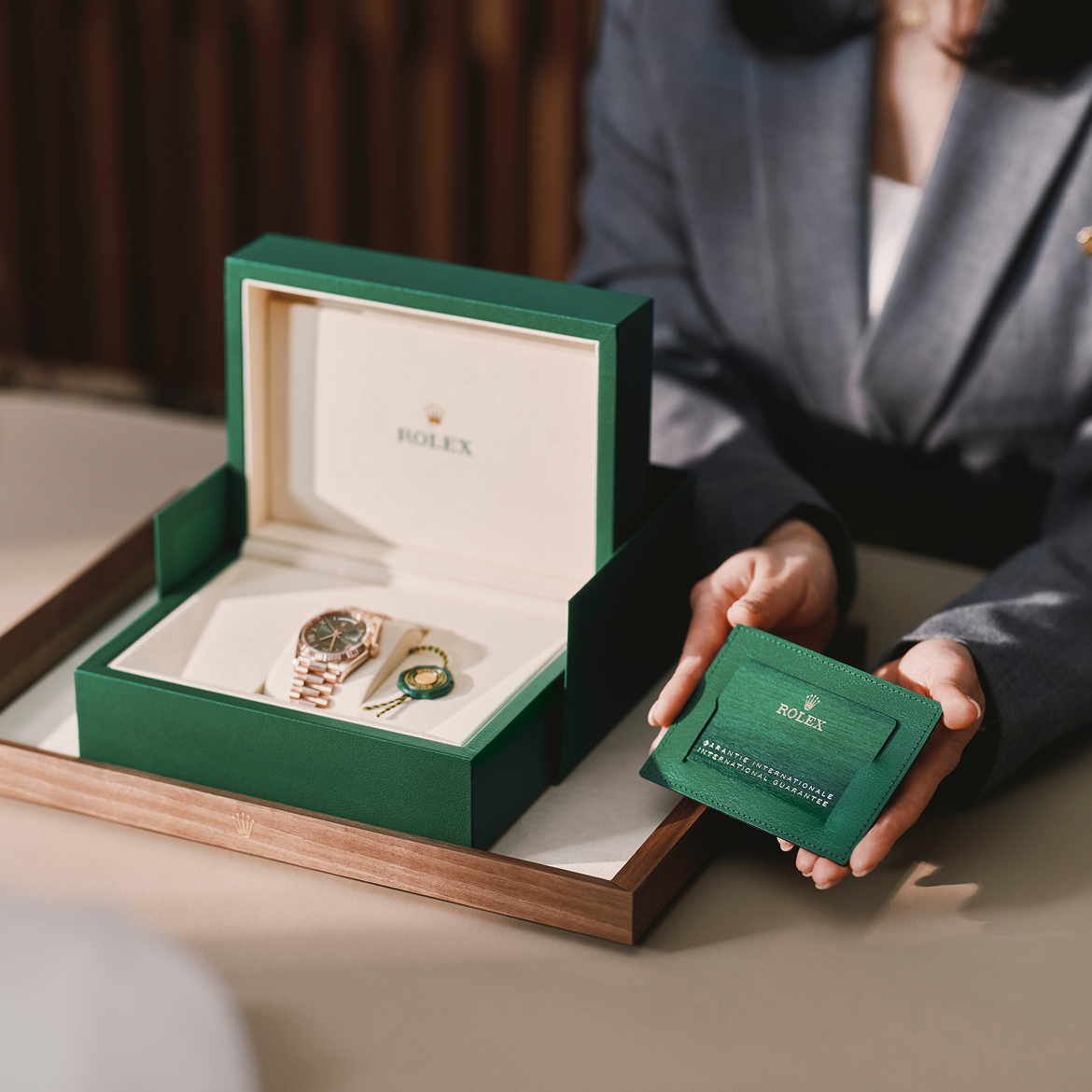 Os nossos serviços Rolex