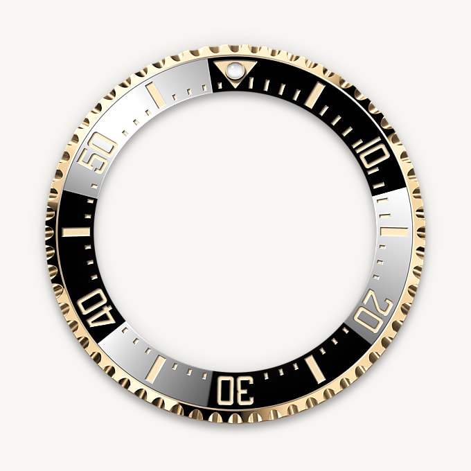Rolex sea-dweller in Oyster, 43 mm, Oystersteel and yellow gold m126603-0001 at Marcolino