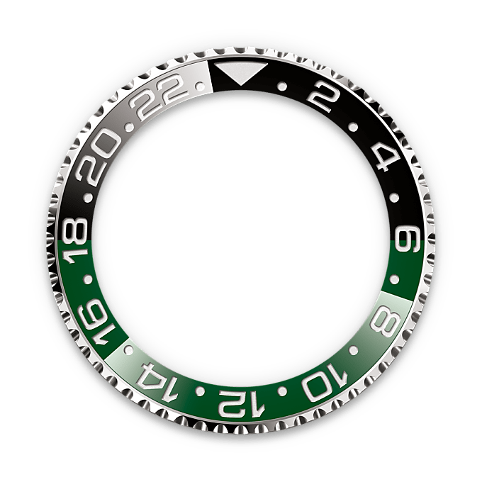 Rolex gmt-master-ii em Oyster, 40 mm, ouro branco m126729vtnr-0001 em Marcolino
