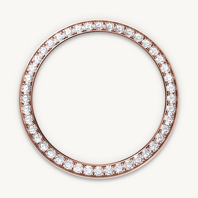 Rolex lady-datejust em Oyster, 28 mm, ouro Everose e diamantes m279135rbr-0001 em Marcolino