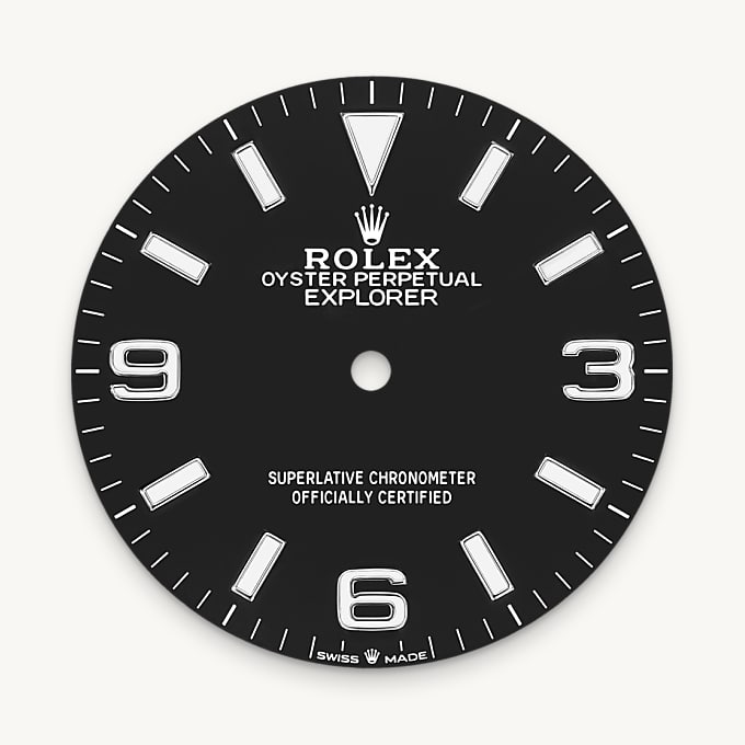 Rolex explorer em Oyster, 36 mm, aço Oystersteel m124270-0001 em Marcolino