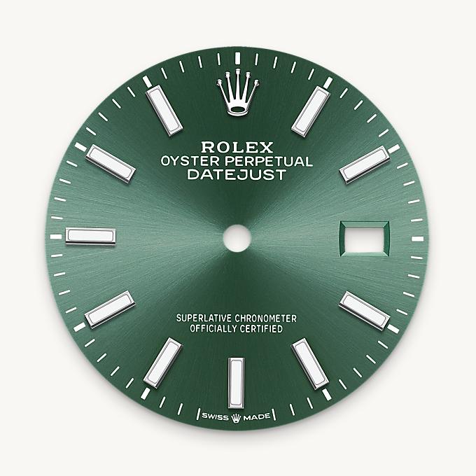 Rolex datejust em Oyster, 36 mm, aço Oystersteel e ouro branco m126234-0051 em Marcolino
