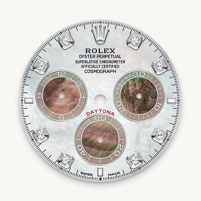 Rolex cosmograph-daytona em Oyster, 40 mm, ouro branco e diamantes m126589rbr-0001 em Marcolino