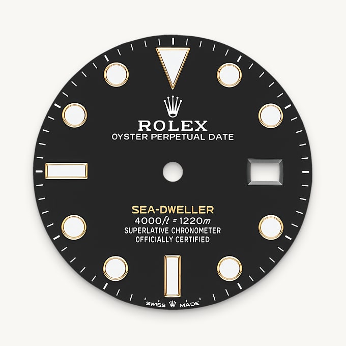 Rolex sea-dweller in Oyster, 43 mm, Oystersteel and yellow gold m126603-0001 at Marcolino