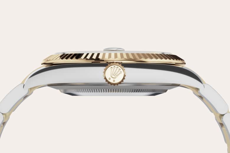 Rolex datejust in Oyster, 41 mm, Oystersteel and yellow gold m126333-0019 at Marcolino