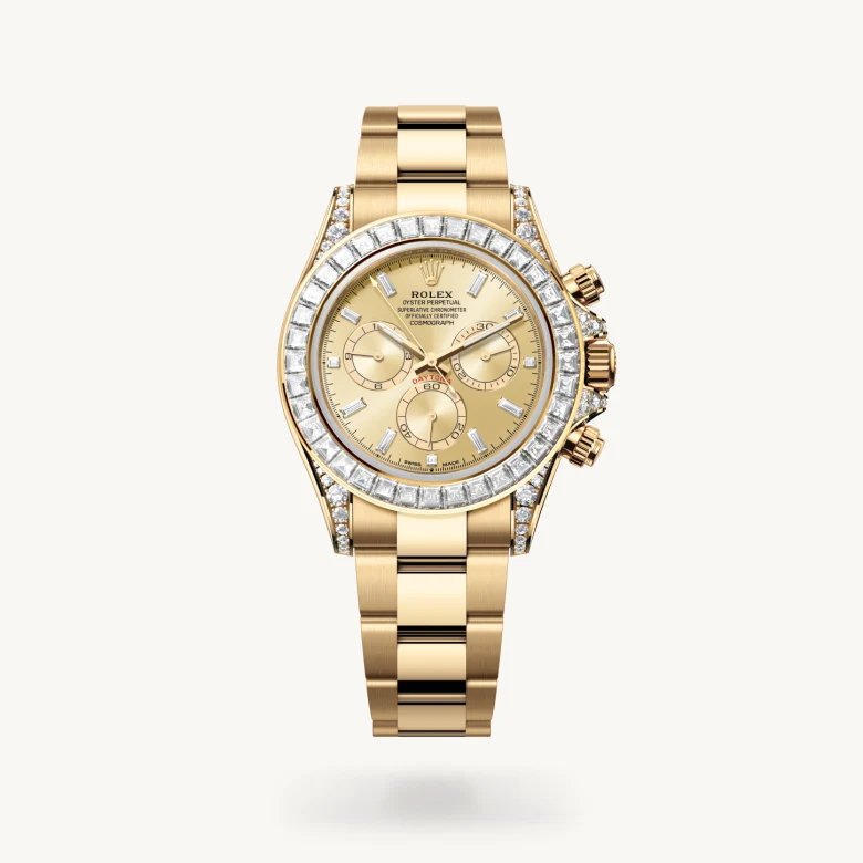 Rolex cosmograph-daytona em Oyster, 40 mm, ouro amarelo e diamantes m126598tbr-0001 em Marcolino