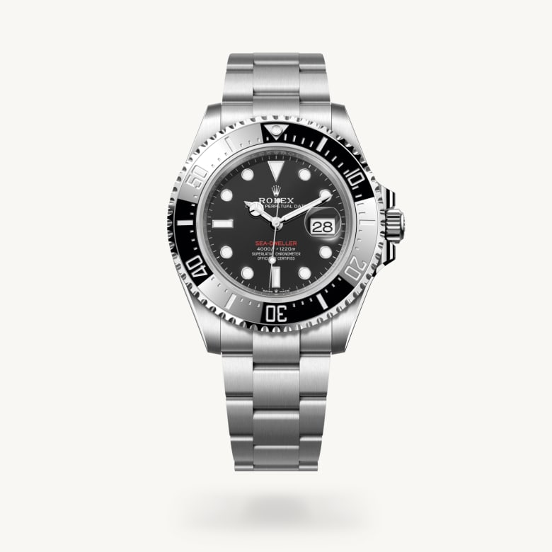 Rolex sea-dweller in Oyster, 43 mm, Oystersteel m126600-0002 at Marcolino
