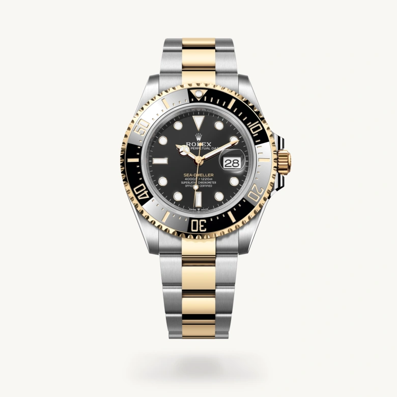 Rolex sea-dweller em Oyster, 43 mm, Oystersteel and yellow gold m126603-0001 em Marcolino