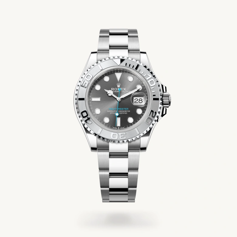 Rolex yacht-master em Oyster, 40 mm, aço Oystersteel e platina m126622-0001 em Marcolino