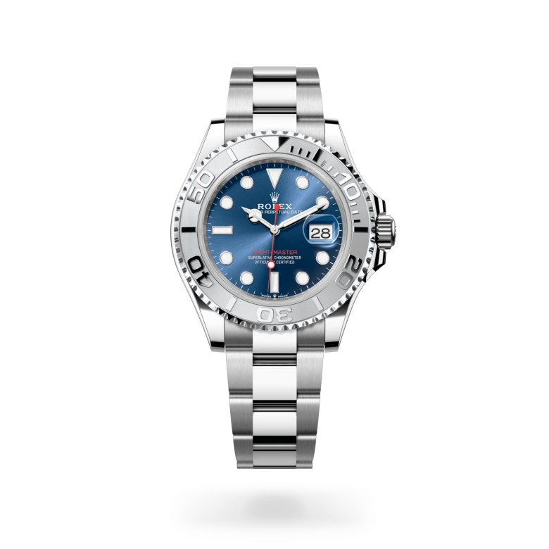Rolex yacht-master em Oyster, 40 mm, aço Oystersteel e platina m126622-0002 em Marcolino
