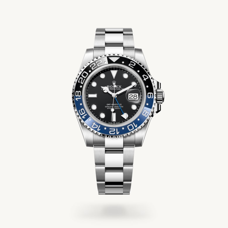 Rolex gmt-master-ii em Oyster, 40 mm, aço Oystersteel m126710blnr-0003 em Marcolino