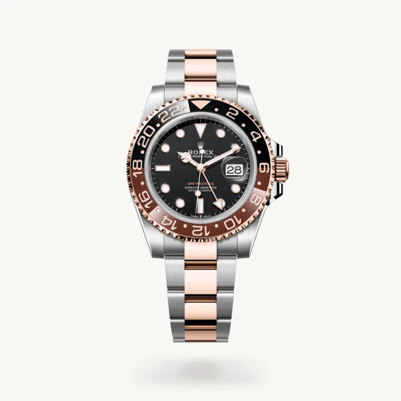 Rolex gmt-master-ii em Oyster, 40 mm, aço Oystersteel e ouro Everose m126711chnr-0002 em Marcolino