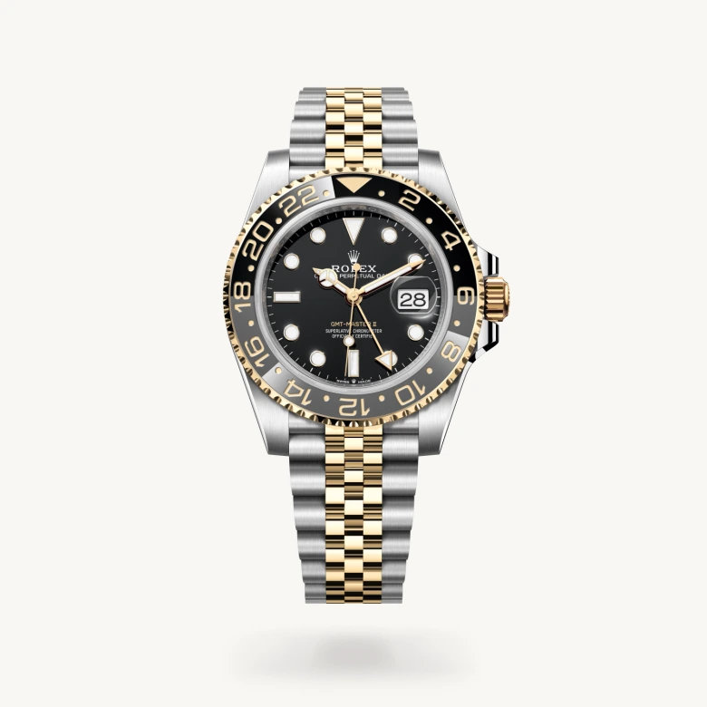 Rolex gmt-master-ii em Oyster, 40 mm, Oystersteel and yellow gold m126713grnr-0001 em Marcolino