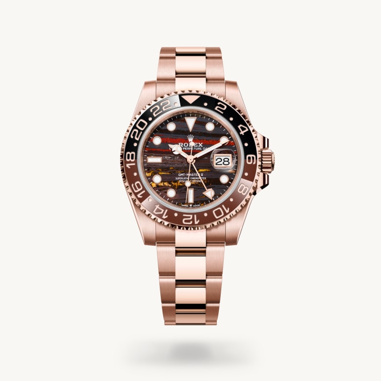 Rolex gmt-master-ii em Oyster, 40 mm, ouro Everose m126715chnr-0002 em Marcolino