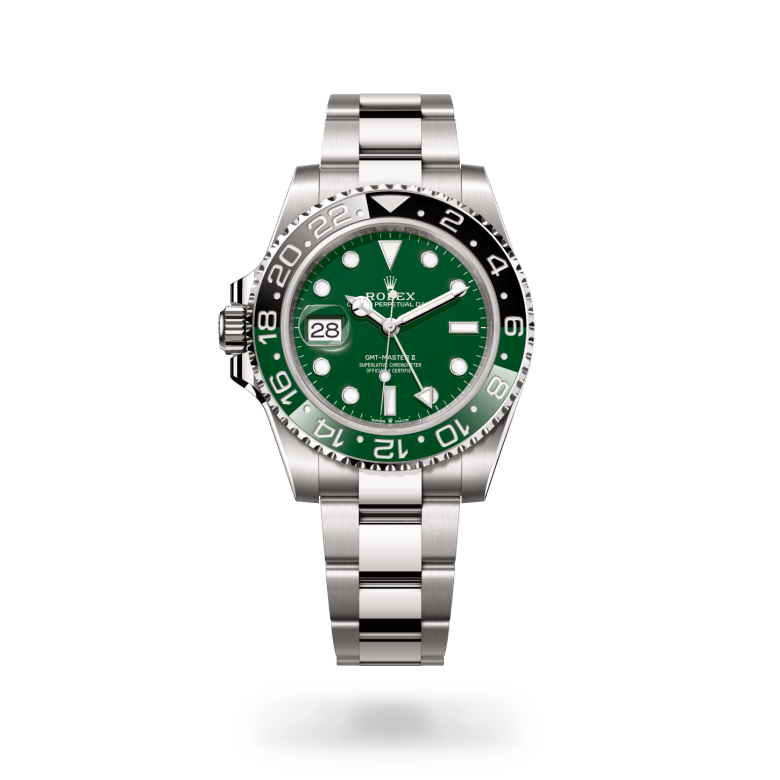 Rolex gmt-master-ii em Oyster, 40 mm, ouro branco m126729vtnr-0001 em Marcolino