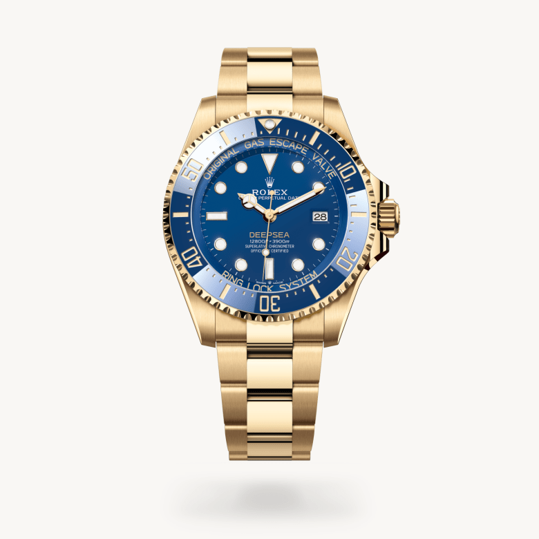 Rolex deepsea em Oyster, 44 mm, ouro amarelo m136668lb-0001 em Marcolino