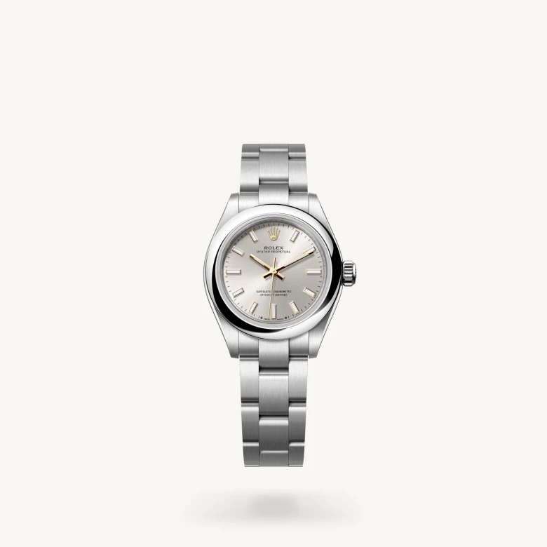Rolex oyster-perpetual em Oyster, 28 mm, aço Oystersteel m276200-0001 em Marcolino