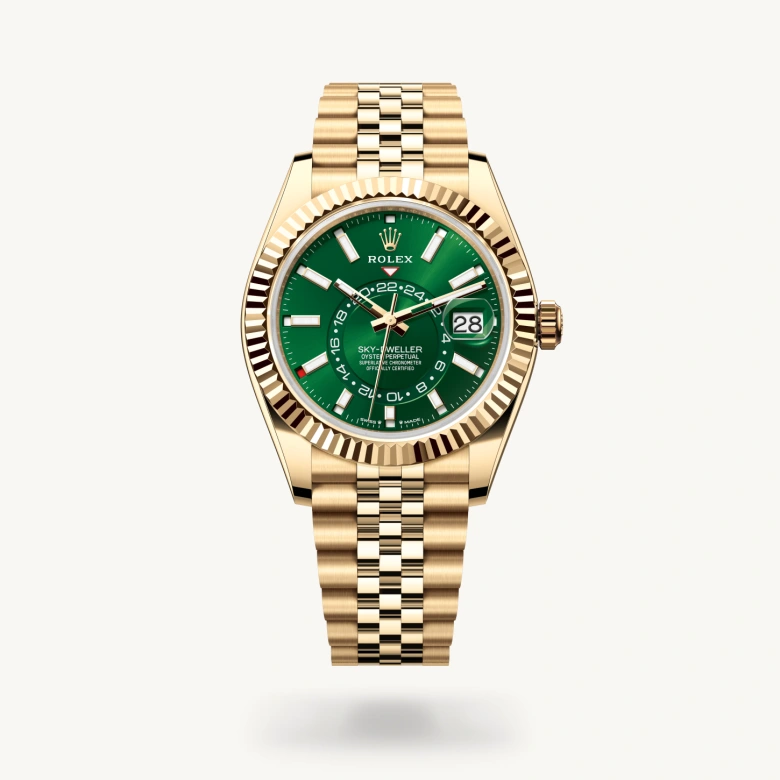 Rolex sky-dweller em Oyster, 42 mm, yellow gold m336938-0008 em Marcolino