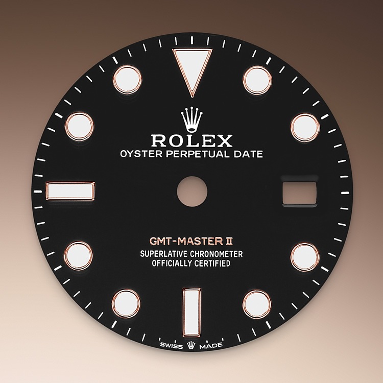 Rolex gmt-master-ii em Oyster, 40 mm, ouro Everose m126715chnr-0001 em Marcolino