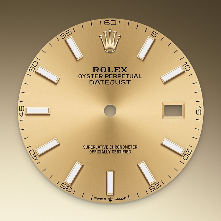 Rolex datejust em Oyster, 41 mm, aço Oystersteel e ouro amarelo m126333-0010 em Marcolino