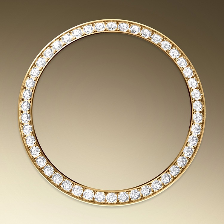 Rolex datejust em Oyster, 31 mm, ouro amarelo e diamantes m278288rbr-0038 em Marcolino