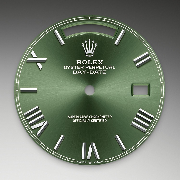 Rolex day-date em Oyster, 40 mm, ouro branco m228239-0033 em Marcolino