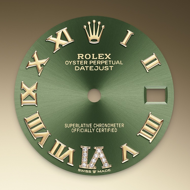 Rolex datejust em Oyster, 31 mm, ouro amarelo m278278-0030 em Marcolino