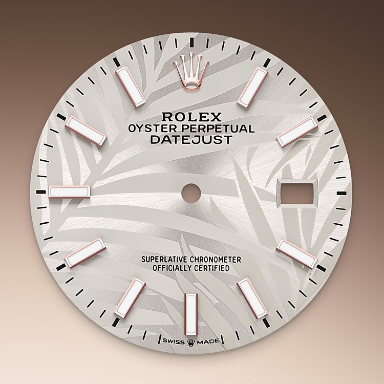 Rolex datejust em Oyster, 36 mm, aço Oystersteel e ouro Everose m126201-0031 em Marcolino