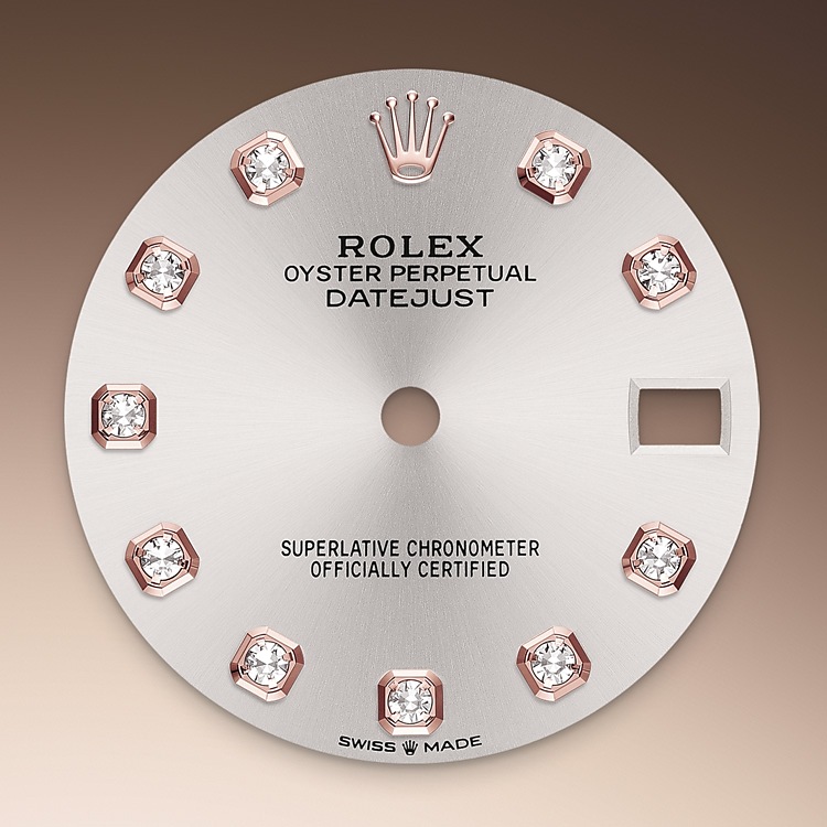 Rolex datejust em Oyster, 31 mm, aço Oystersteel e ouro Everose m278271-0016 em Marcolino