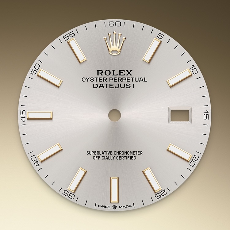 Rolex datejust em Oyster, 41 mm, aço Oystersteel e ouro amarelo m126303-0001 em Marcolino