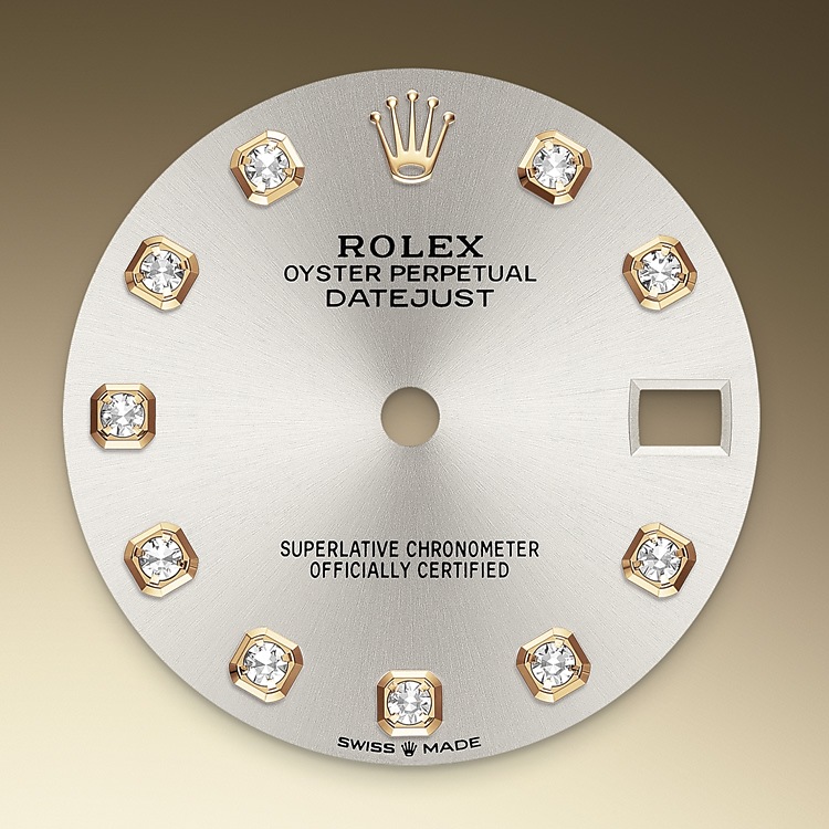 Rolex datejust em Oyster, 31 mm, aço Oystersteel e ouro amarelo m278273-0019 em Marcolino