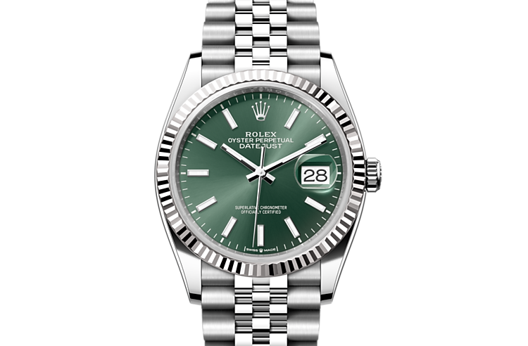 Rolex datejust em Oyster, 36 mm, Oystersteel and white gold m126234-0051 em Marcolino